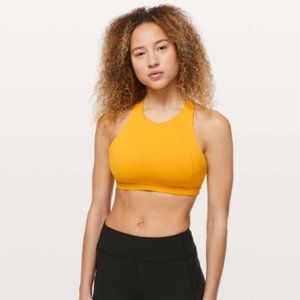 LULULEMON Free to Be Serene Bra High Neck Size 6